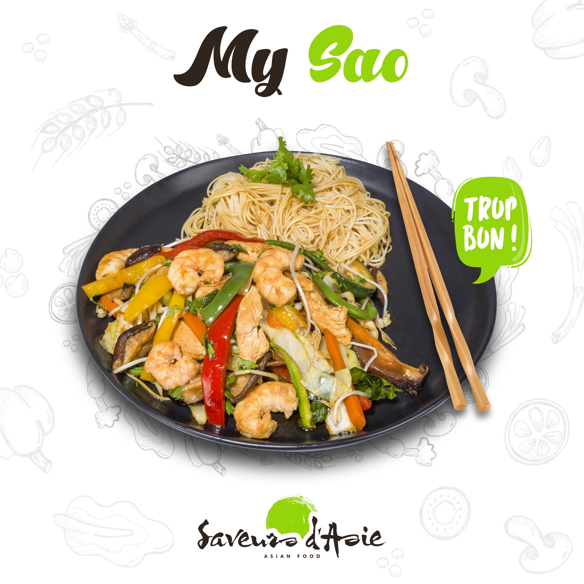 Cuisine asiatique Saveurs d'Asie