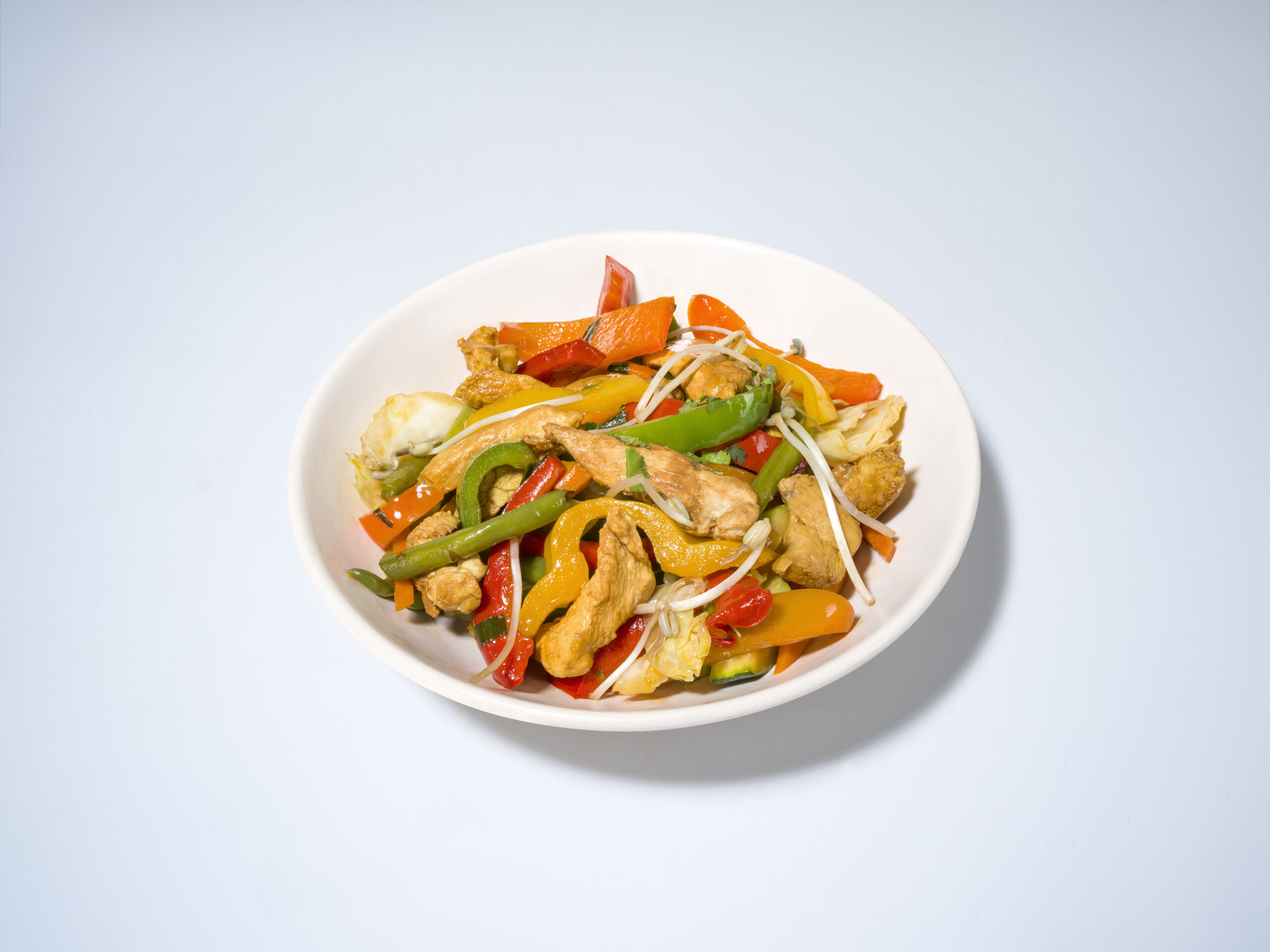 Poulet aux légumes